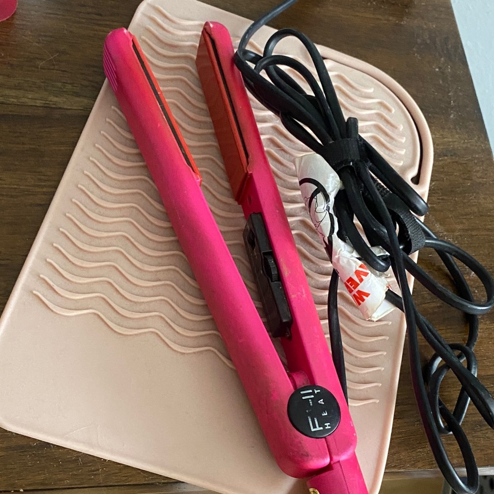 Pink Hair Straightener